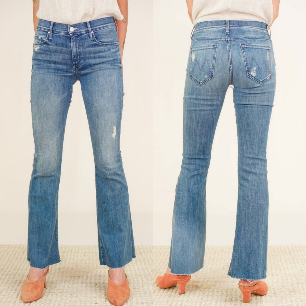 MOTHER The Weekender Fray jean in Graffiti girl sz 28